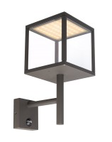 Deko-Light Wandaufbauleuchte, Lacertae, Aluminium Druckguss, dunkelgrau, Warmweiß, 120°, 9W, 230V Deko-Light Wandaufbauleuchte, Lacertae, Aluminium Druckguss, dunkelgrau, Warmweiß, 120°, 9W, 230V