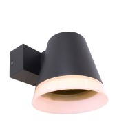 Deko-Light Wandaufbauleuchte, Serpentis, Aluminium Druckguss, dunkelgrau, Warmweiß, 87°, 6W, 230V Deko-Light Wandaufbauleuchte, Serpentis, Aluminium Druckguss, dunkelgrau, Warmweiß, 87°, 6W, 230V