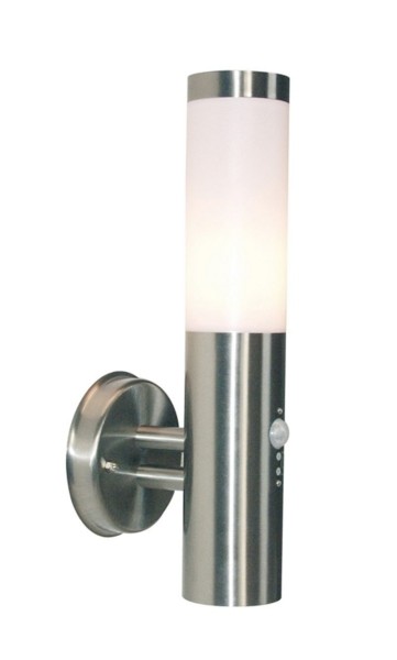 Deko-Light Wandaufbauleuchte, Nova II, Edelstahl, silberfarben, 40W, 230V, 145mm