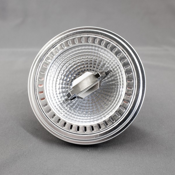 LED ES111 Leuchtmittel, 3000K, silbergrau, 15W COB LED, 40°