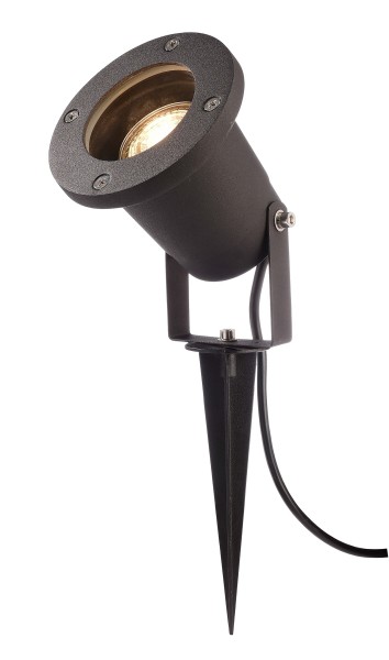 Deko-Light Boden- / Wand- / Deckenleuchte, Lomi, Aluminium, Schwarz-matt, 7W, 230V, 95mm