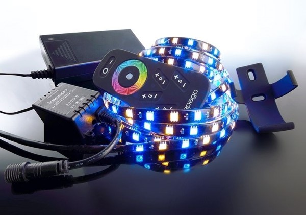 Deko-Light LED Mixit Set, RF 5050-150-RGB+2700K-2,5m, Kupfer, Schwarz, RGB + Warmweiß, 120°, 35W