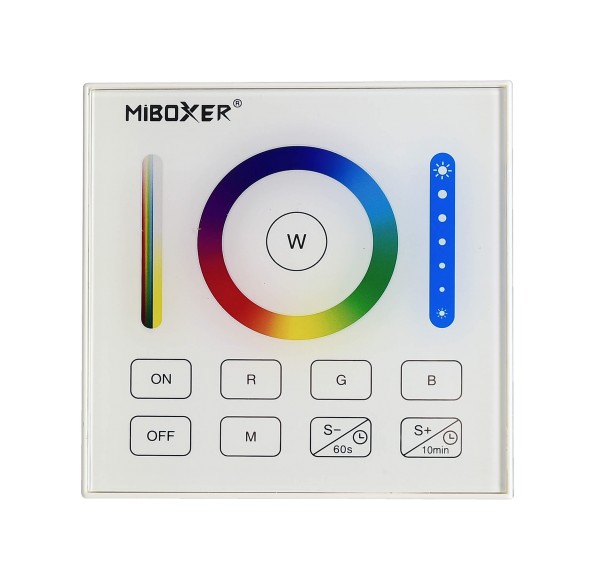Deko-Light Controller, Touchpanel RGB+CCT, Kunststoff, Weiß, 3V, 86x86mm