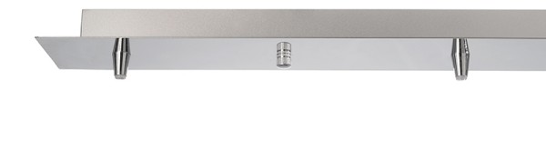 Deko-Light Pendelleuchte, Electra, Glas, silberfarben Chrom, Warmweiß, 100°, 12W, 230V