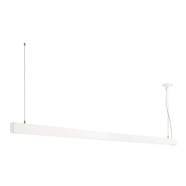 GLENOS Pendelleuchte, mattweiss, 2m, 103W, 4000K