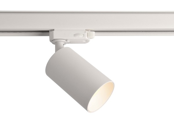 Deko-Light Schienensystem 3-Phasen 230V, Can, Aluminium Druckguss, Weiß, 7W, 230V, 134mm