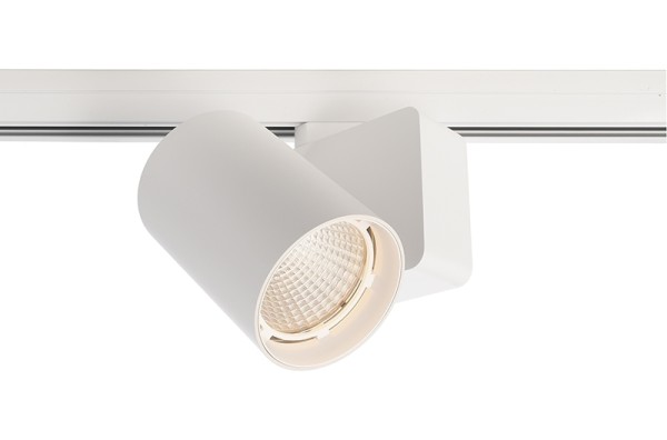 Deko-Light Schienensystem 3-Phasen 230V, Nihal, Aluminium Druckguss, weiß, Warmweiß, 33°, 30W, 230V