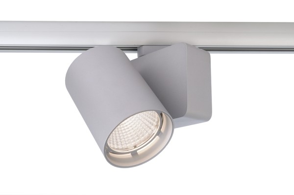 Deko-Light Schienensystem 3-Phasen 230V, Nihal, Aluminium Druckguss, silberfarben, Neutralweiß, 33°