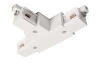 Deko-Light 1-Phasen Schienensystem, D One T-Verbinder, links-links-rechts, weiß, Kunststoff, Weiß Deko-Light 1-Phasen Schienensystem, D One T-Verbinder, links-links-rechts, weiß, Kunststoff, Weiß