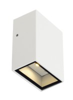 QUAD 1, Wandleuchte, LED, 3000K, IP44, eckig, weiß, 4,6 QUAD 1, Wandleuchte, LED, 3000K, IP44, eckig, weiß, 4,6